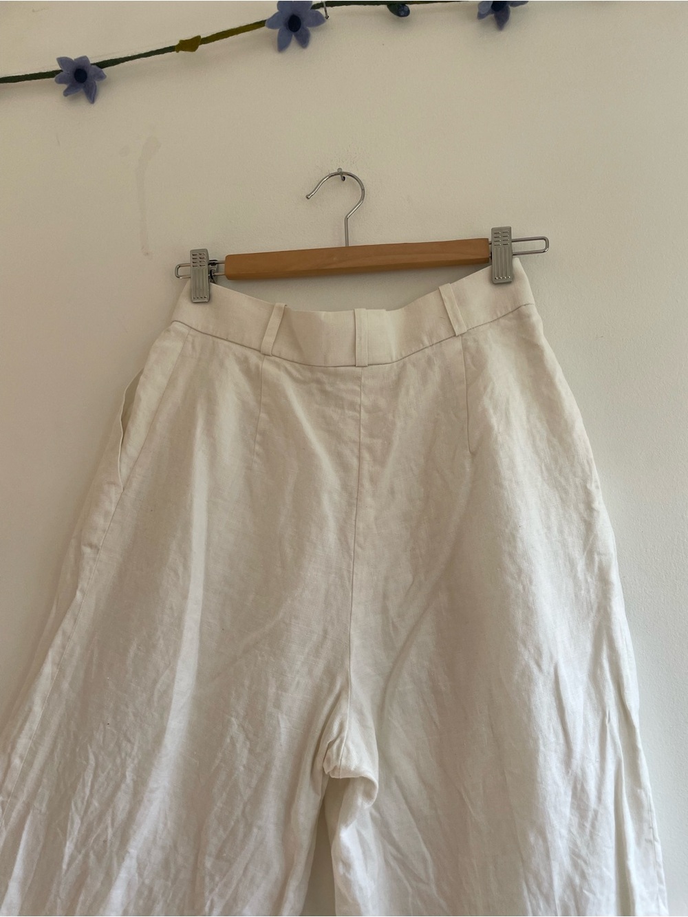 Vintage Flax Linen Trousers - Picture 8 of 11